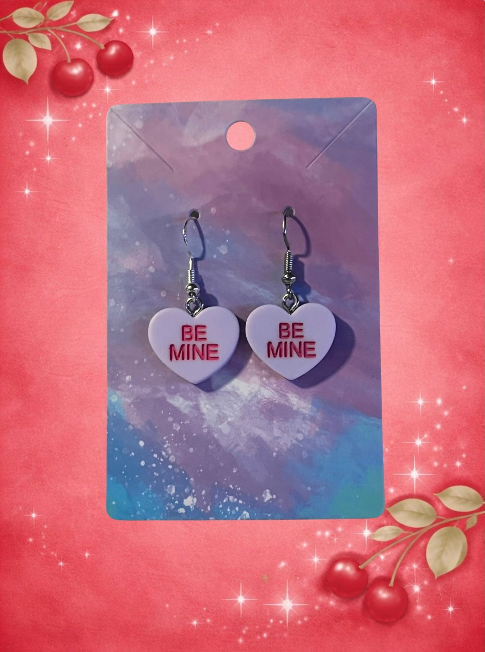 Be Mine Candy Heart Earrings