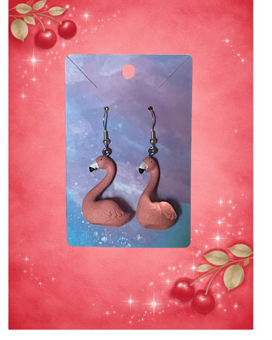 Flamingo Earrings