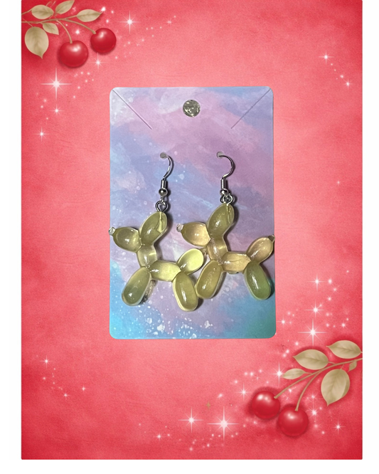 Ballon Animal Earrings