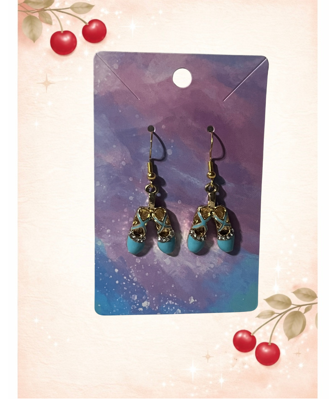 Ballerina Slipper Earrings