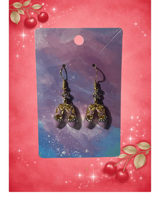 Ballerina Slipper Earrings