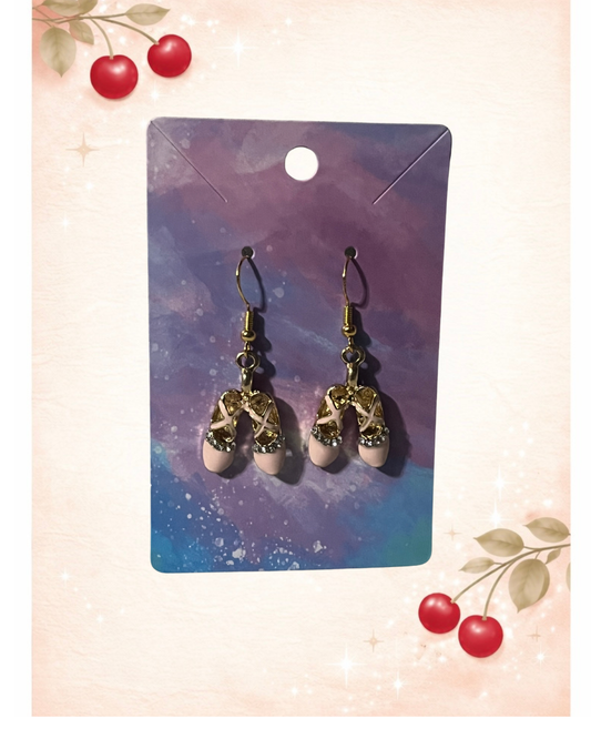 Ballerina Slipper Earrings